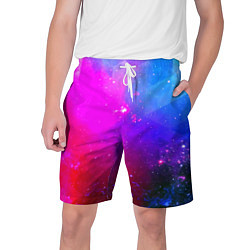 Шорты на шнурке мужские Космическая абстракция, цвет: 3D-принт