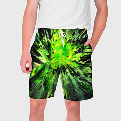 Мужские шорты Fractal green explosion