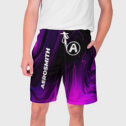 Мужские шорты Aerosmith violet plasma