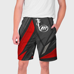 Шорты на шнурке мужские Lifan sports racing, цвет: 3D-принт