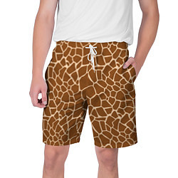 Мужские шорты Пятнистая шкура жирафа