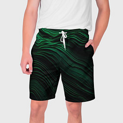 Мужские шорты Dark green texture
