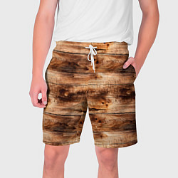 Мужские шорты Старая деревянная обшивка
