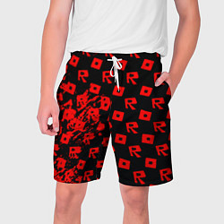Мужские шорты Roblox краски гейм мобайл