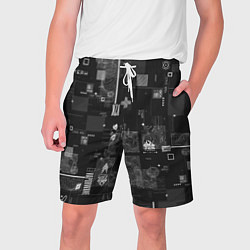 Шорты на шнурке мужские Y2k aesthetics print, цвет: 3D-принт