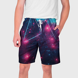 Мужские шорты Конструкция с ярким свечением