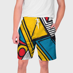 Мужские шорты Загаражное граффити