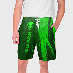 Мужские шорты Bleach - green gradient по-вертикали