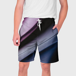 Шорты на шнурке мужские Multicoloured, цвет: 3D-принт