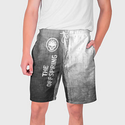 Мужские шорты The Offspring - grey gradient по-вертикали