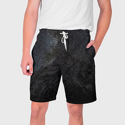 Шорты на шнурке мужские Тихтенген звёздны, цвет: 3D-принт