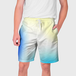 Мужские шорты Color yellow blue white