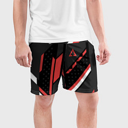 Шорты спортивные мужские CS:GO Cyrex Pattern, цвет: 3D-принт — фото 2