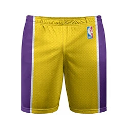 Шорты спортивные мужские Lakers, цвет: 3D-принт