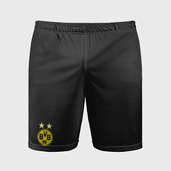 Шорты спортивные мужские BVB FC: Away 17/18, цвет: 3D-принт