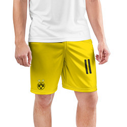 Шорты спортивные мужские BVB FC: Reus Home 17/18, цвет: 3D-принт — фото 2