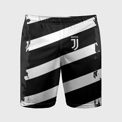 Шорты спортивные мужские Juve: B&W Lines, цвет: 3D-принт