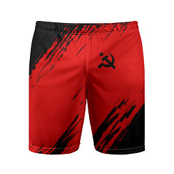 Мужские спортивные шорты USSR: Red Patriot