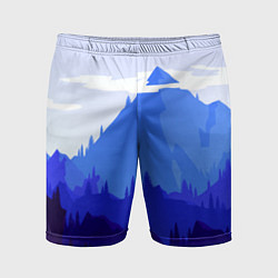 Мужские спортивные шорты Firewatch: Cold Mountain