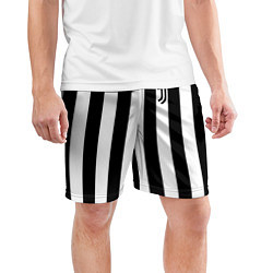 Шорты спортивные мужские FC Juventus, цвет: 3D-принт — фото 2