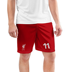 Шорты спортивные мужские FC Liverpool: Salah Home 18/19, цвет: 3D-принт — фото 2