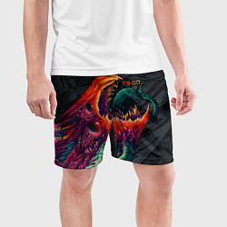 Шорты спортивные мужские CS:GO Hyper Beast Original, цвет: 3D-принт — фото 2
