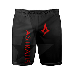 Шорты спортивные мужские Astralis: Dark Style, цвет: 3D-принт