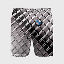 Шорты спортивные мужские BMW - pattern, цвет: 3D-принт