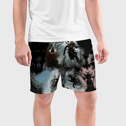 Шорты спортивные мужские Assassin??s Creed, цвет: 3D-принт — фото 2