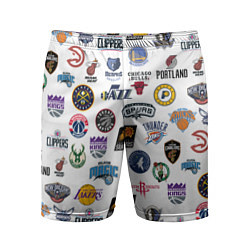 Мужские спортивные шорты NBA Pattern