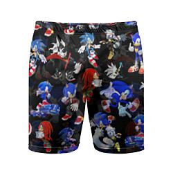 Мужские спортивные шорты Sonic паттерн