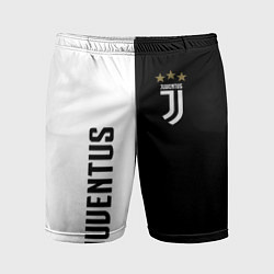 Шорты спортивные мужские JUVENTUS, цвет: 3D-принт