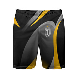 Шорты спортивные мужские Juventus Uniform, цвет: 3D-принт
