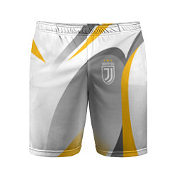 Шорты спортивные мужские Juventus Uniform, цвет: 3D-принт