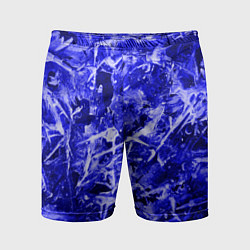 Шорты спортивные мужские Dark Blue Gan, цвет: 3D-принт