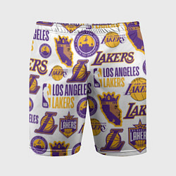 Мужские спортивные шорты LAKERS LOGO