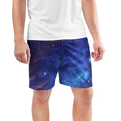 Шорты спортивные мужские Звёздное небо, цвет: 3D-принт — фото 2