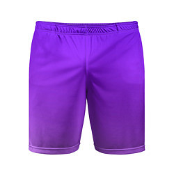 Мужские спортивные шорты Фиолетовый космос
