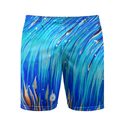 Шорты спортивные мужские Морские водоросли!, цвет: 3D-принт