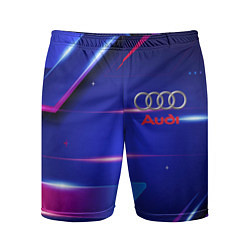 Мужские спортивные шорты Ауди Audi синива
