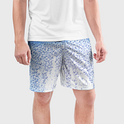 Шорты спортивные мужские После дождя, цвет: 3D-принт — фото 2
