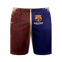 Шорты спортивные мужские Barcelona Форма, цвет: 3D-принт