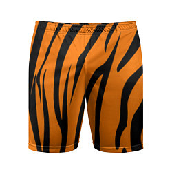 Мужские спортивные шорты Текстура тиграtiger