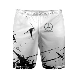 Мужские спортивные шорты Mercedes текстура