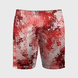 Мужские спортивные шорты Спортивный камуфляж Пикси - Гранат