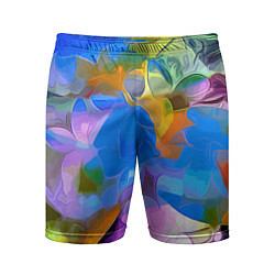 Мужские спортивные шорты Цветочный узор Summer