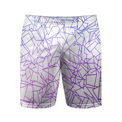 Шорты спортивные мужские Geometric Distortion, цвет: 3D-принт