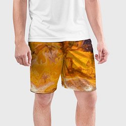 Шорты спортивные мужские Смерч Красок, цвет: 3D-принт — фото 2