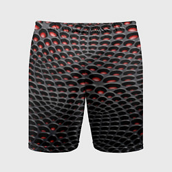 Шорты спортивные мужские Imitation snake skin - pattern, цвет: 3D-принт