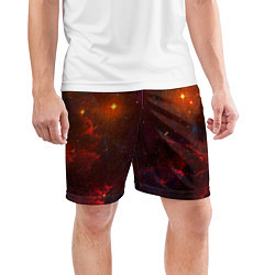 Шорты спортивные мужские Звездная бескрайняя вселенная, цвет: 3D-принт — фото 2